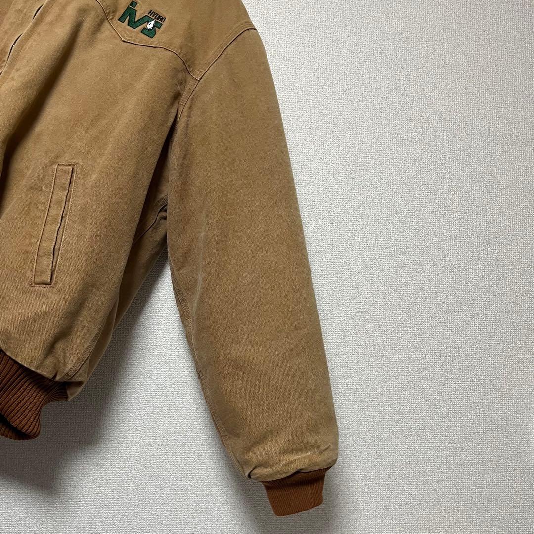 carhartt サンタフェジャケット 企業ロゴ