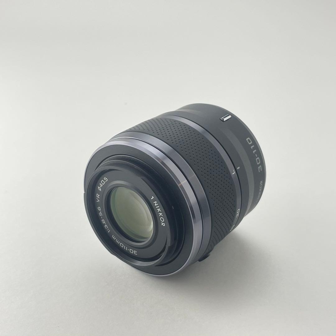 【美品・返品保証】Nikon1 S1ブラック 標準レンズキット