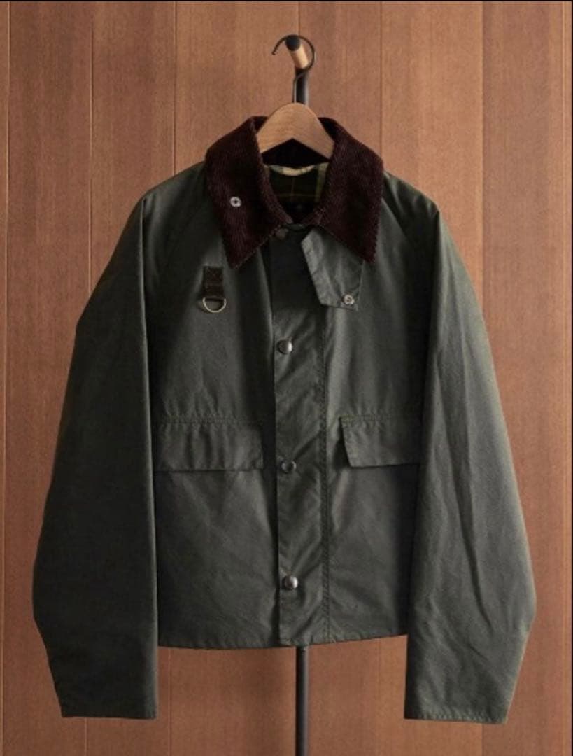 Barbour SPEY バブアースペイ　Mサイズ ピンズ付き