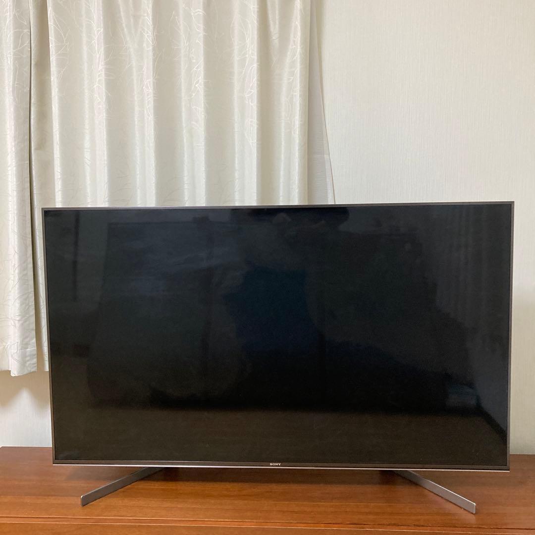 55型テレビ　SONY 液晶割れ　BRAVIA KJ-55X9500G