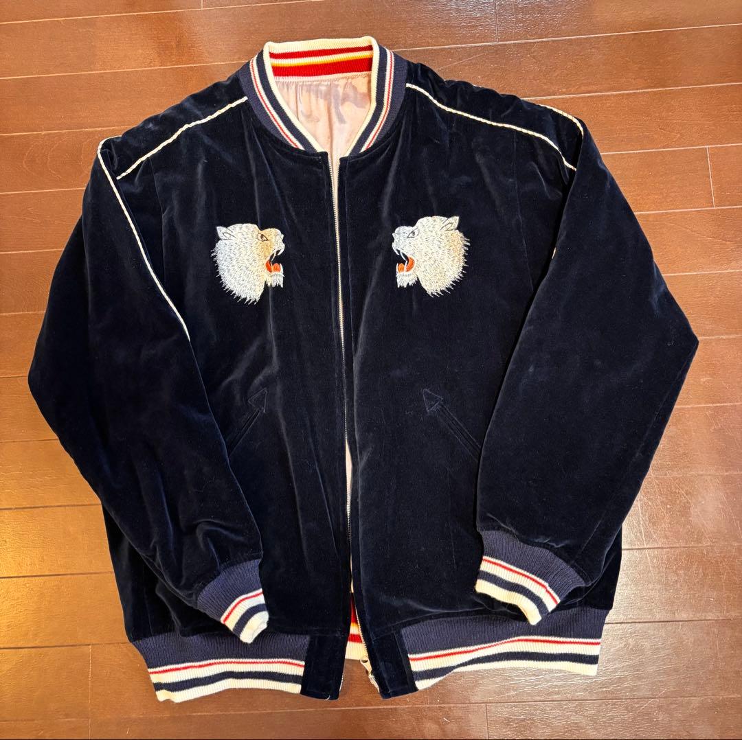 ザックDAIRIKU 24aw ベロアスカジャン