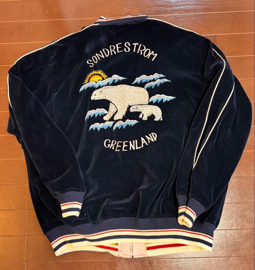 ザックDAIRIKU 24aw ベロアスカジャン