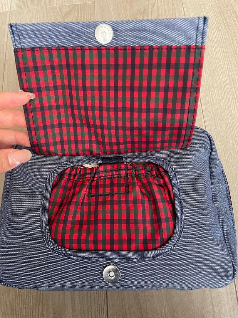 【美品】【新品未使用】familiar おむつポーチ