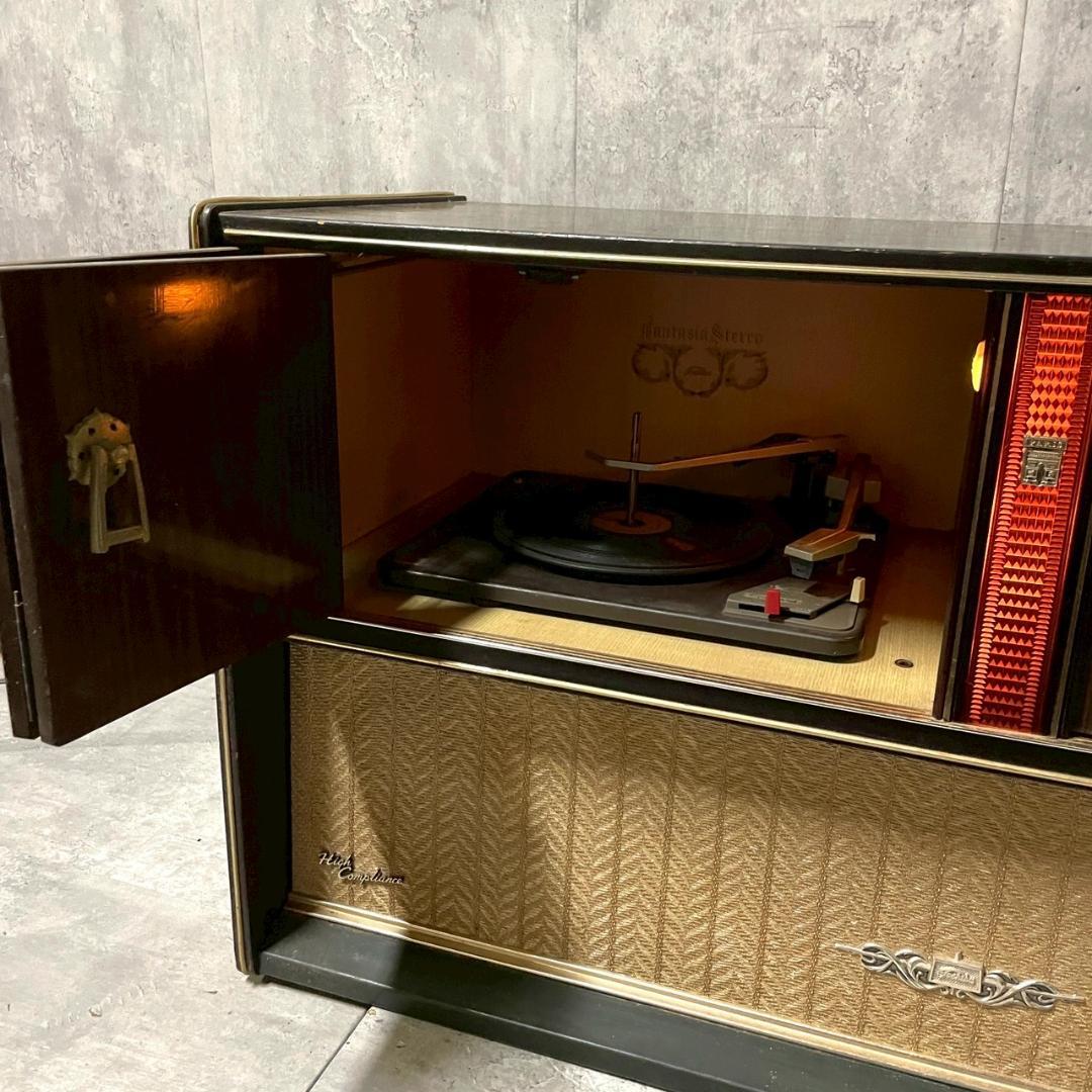 ヴィンテージ 東芝 大型真空管ラジオFS-4500 昭和レトロ 古道具