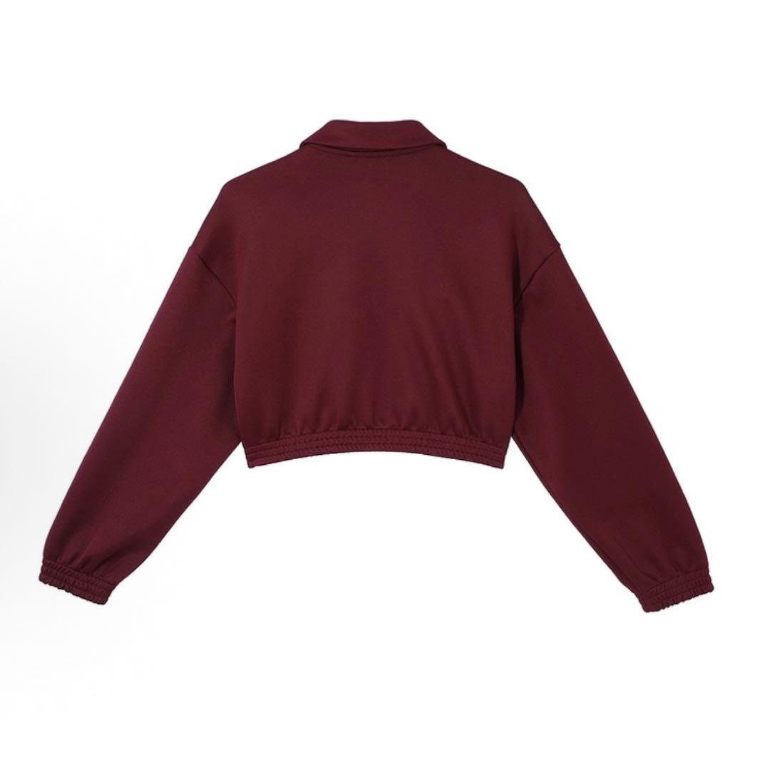 新品M PUMA プーマ ジャケット レディース ボルドー 633795-96