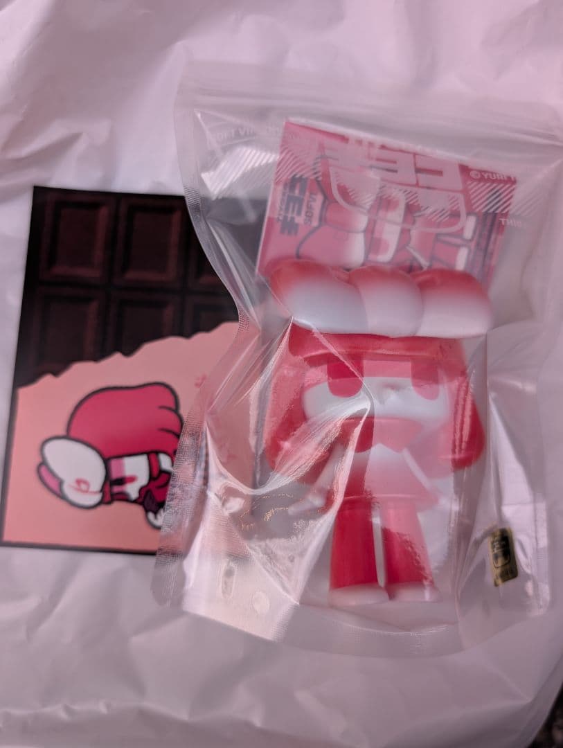 チヨコ　ソフビ　SWEET RED バレンタイン