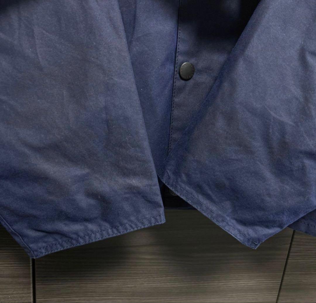 バブアー トランスポートジャケット 24AWワックス ネイビー40 明日迄得価