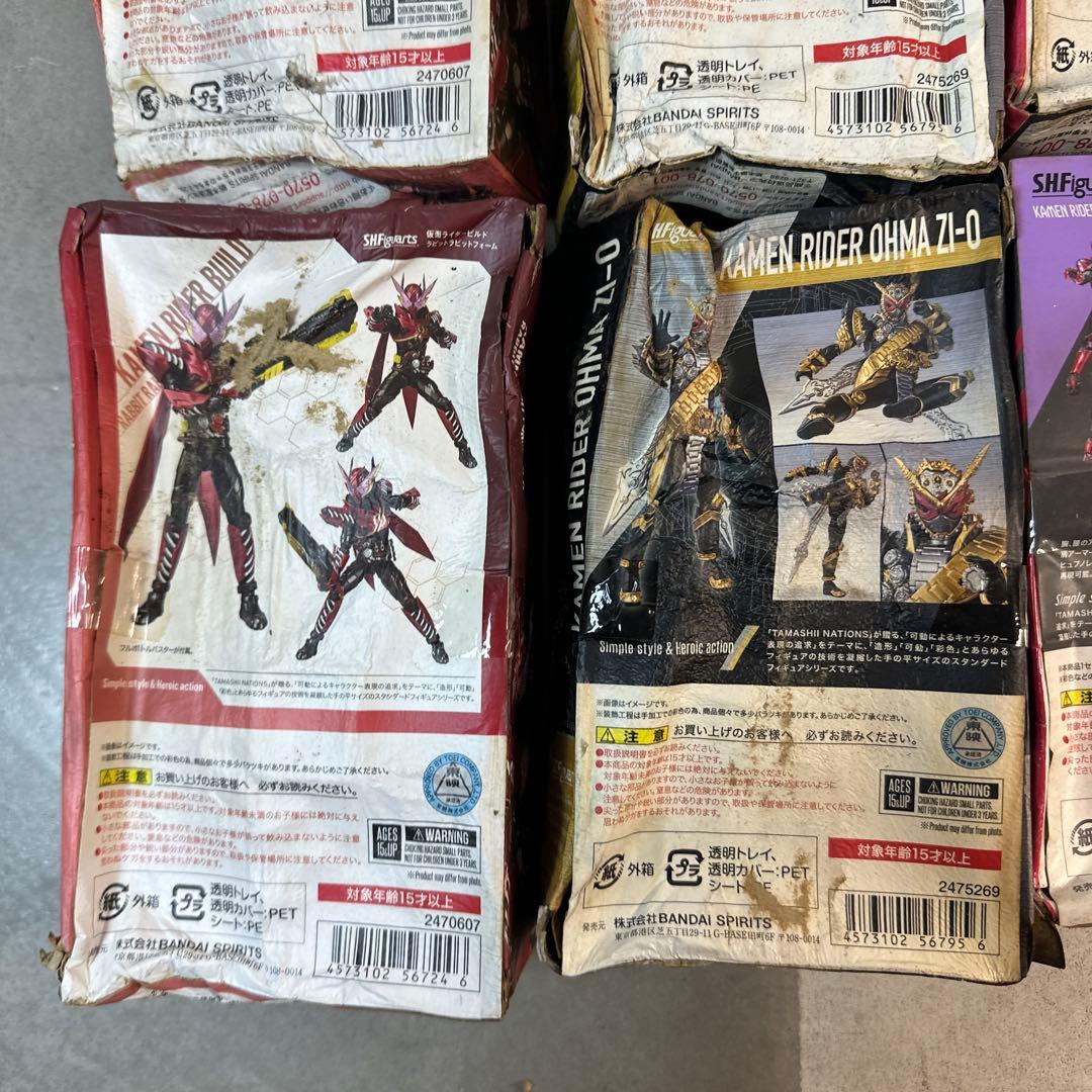S.H.Figuarts 仮面ライダー フィギュア まとめ 現状品 7体