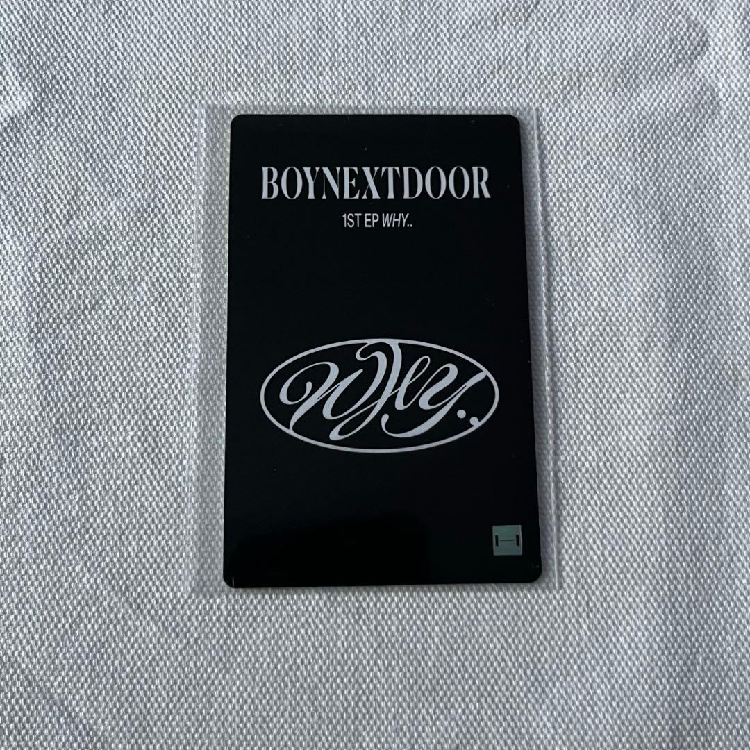 BOYNEXTDOOR ソンホ why m2u ラキドロ 制服