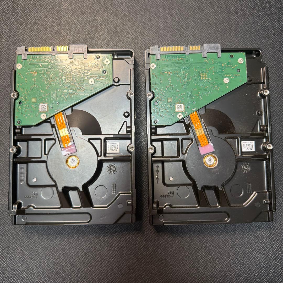 Seagate Barracuda 6TB HDD 2台セット