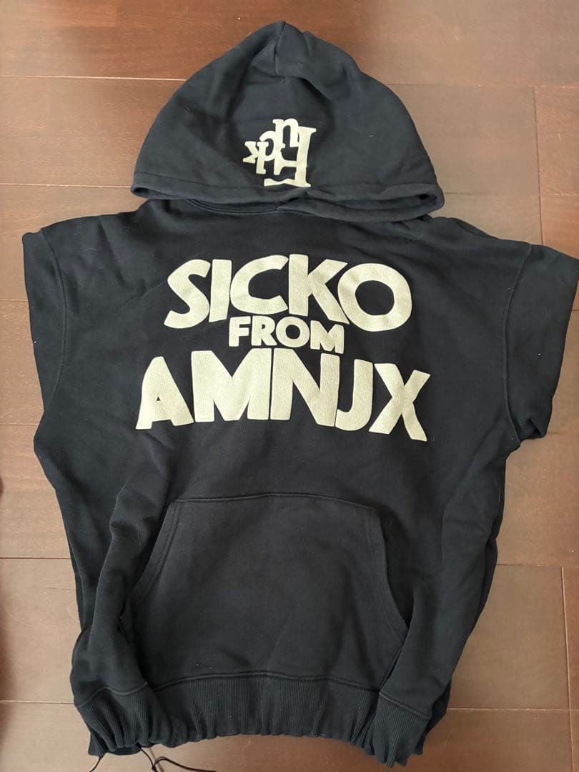 SICKOFROMAMNJXHOODIE 平本蓮着用 amnjxパーカー上 希少