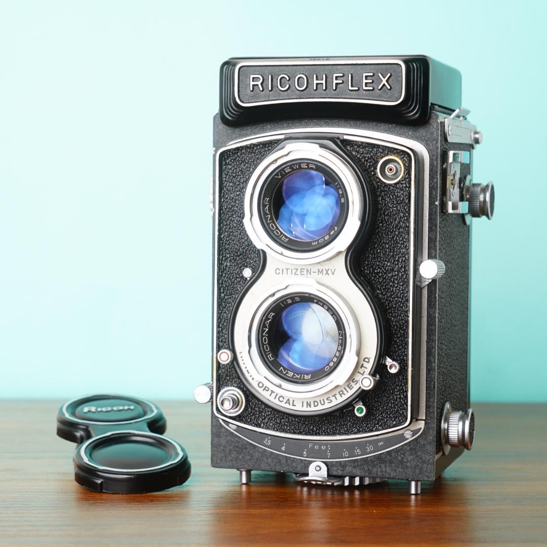 完動品◎RICOHFLEX NEW DIA 二眼レフ フィルムカメラ #12