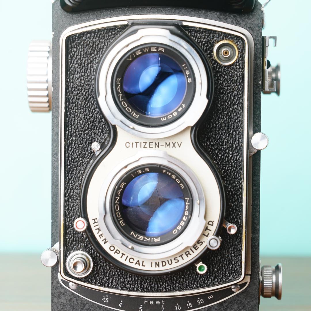 完動品◎RICOHFLEX NEW DIA 二眼レフ フィルムカメラ #12