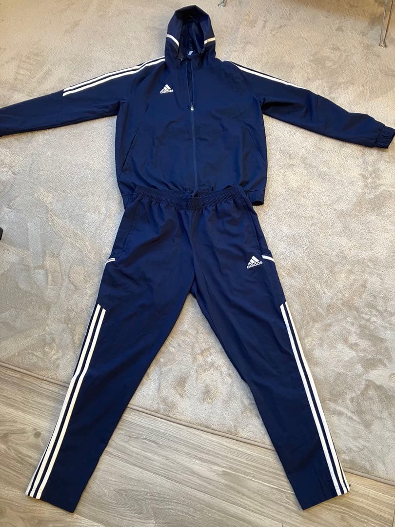 アディダス　ジャケットコンディボ 22 オールウェザー 上下セット　XLサイズ