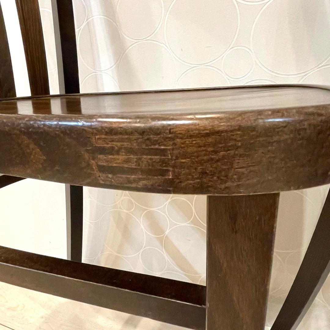 【TON】トン チェア 木製 ダイニングチェア ブラウン 北欧 曲木 2脚セット