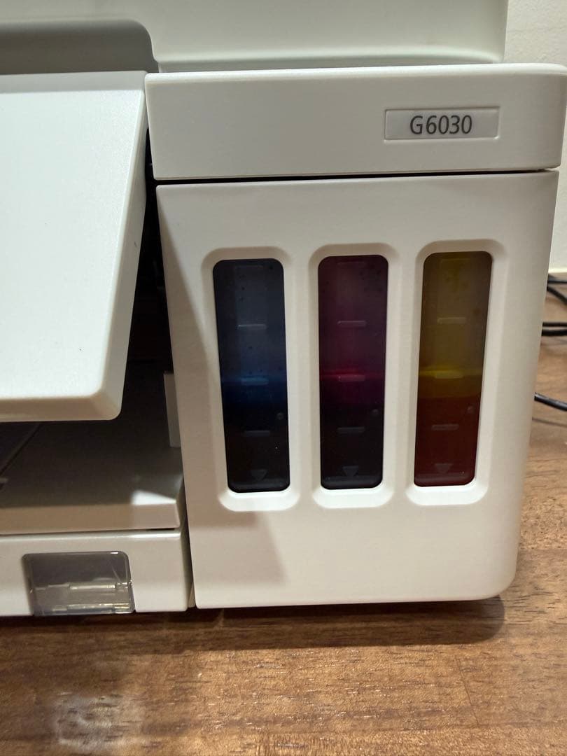 Canon G6030 インクジェットプリンター複合機&新品補充インク3色付き