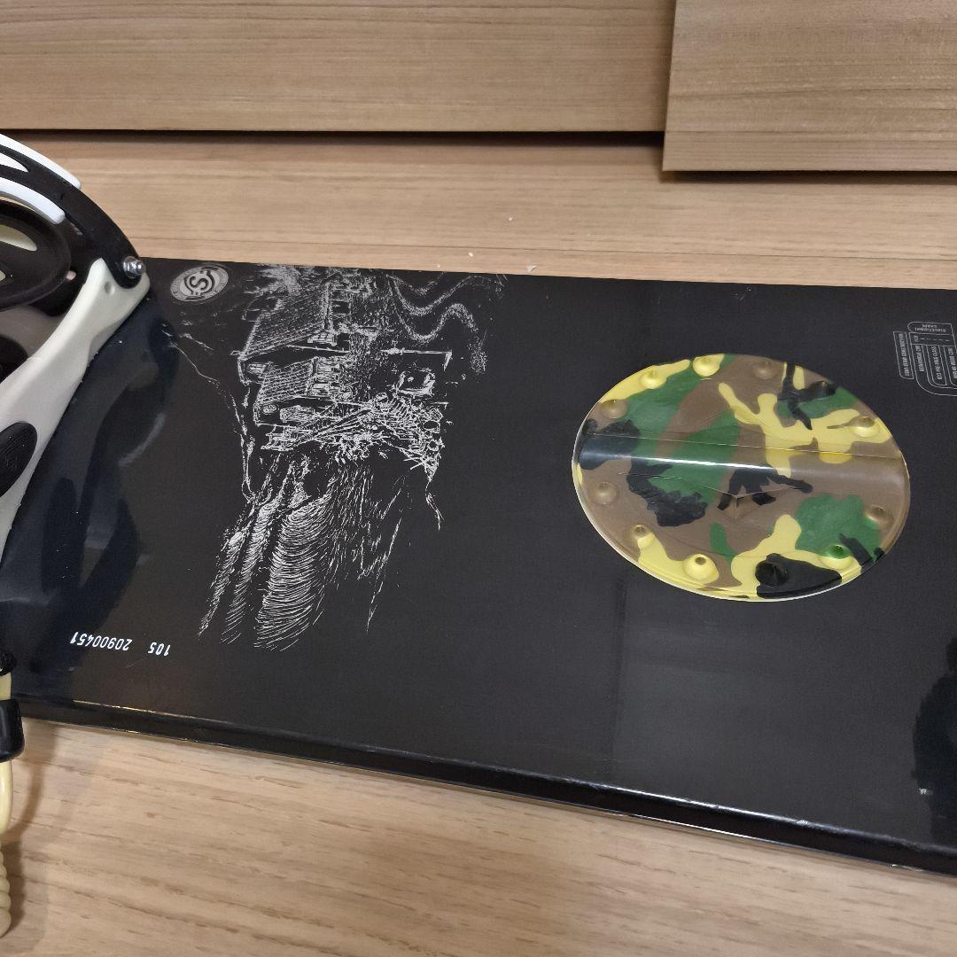 24時間以内発送　SIMS スノーボード　159cm　バインディング