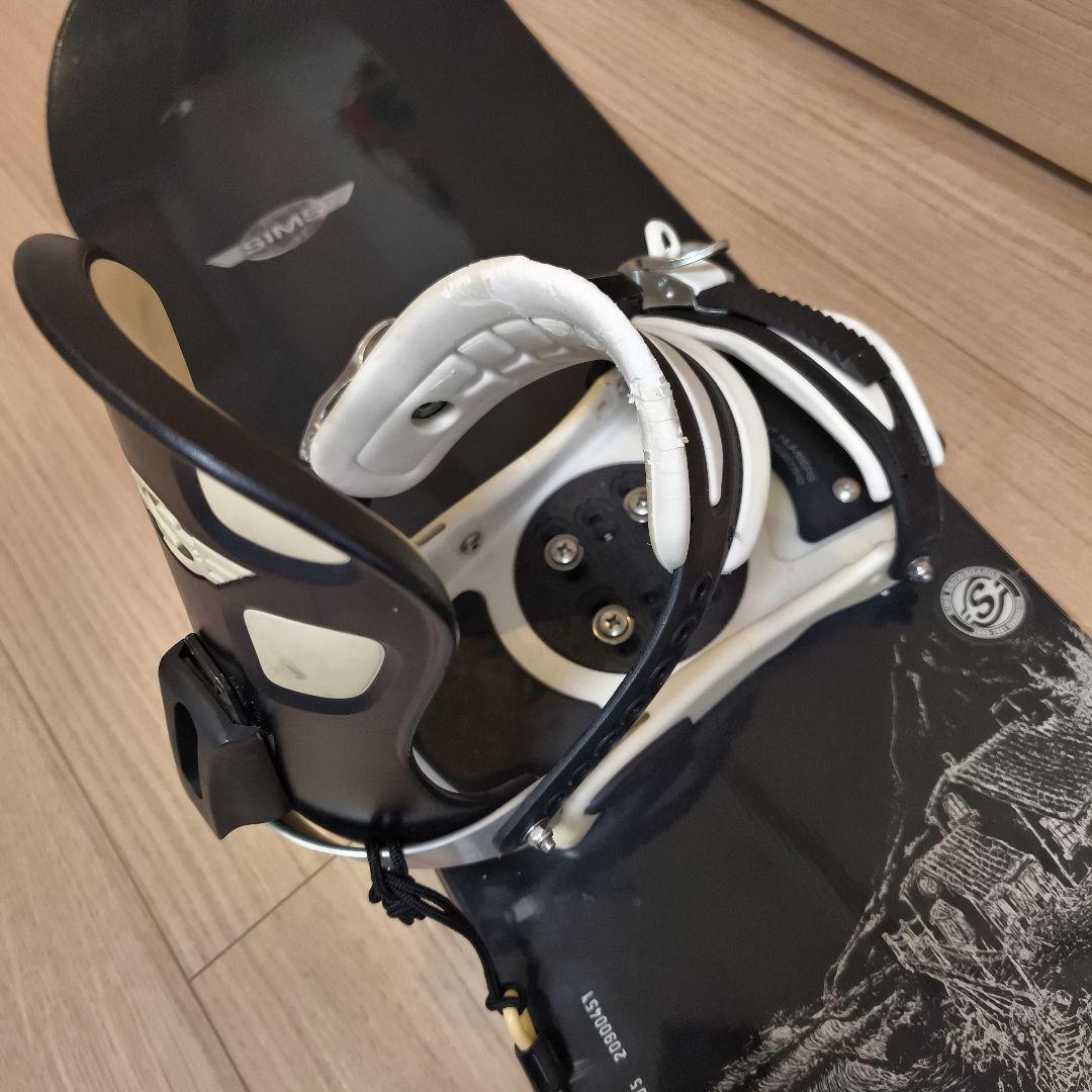 24時間以内発送　SIMS スノーボード　159cm　バインディング