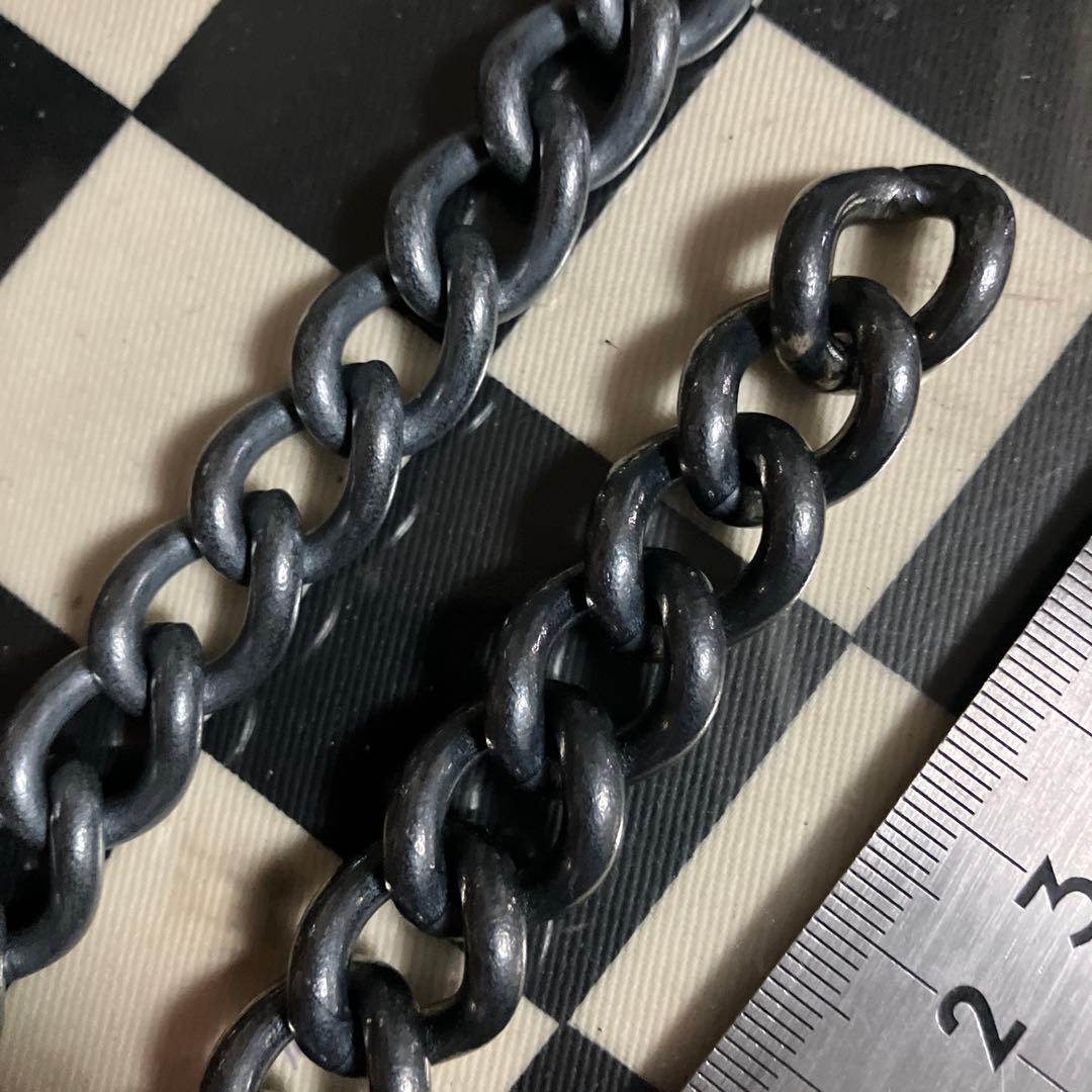 ブラス製　シルバー925メッキ　4種チェーンブレスレット　新品未使用！