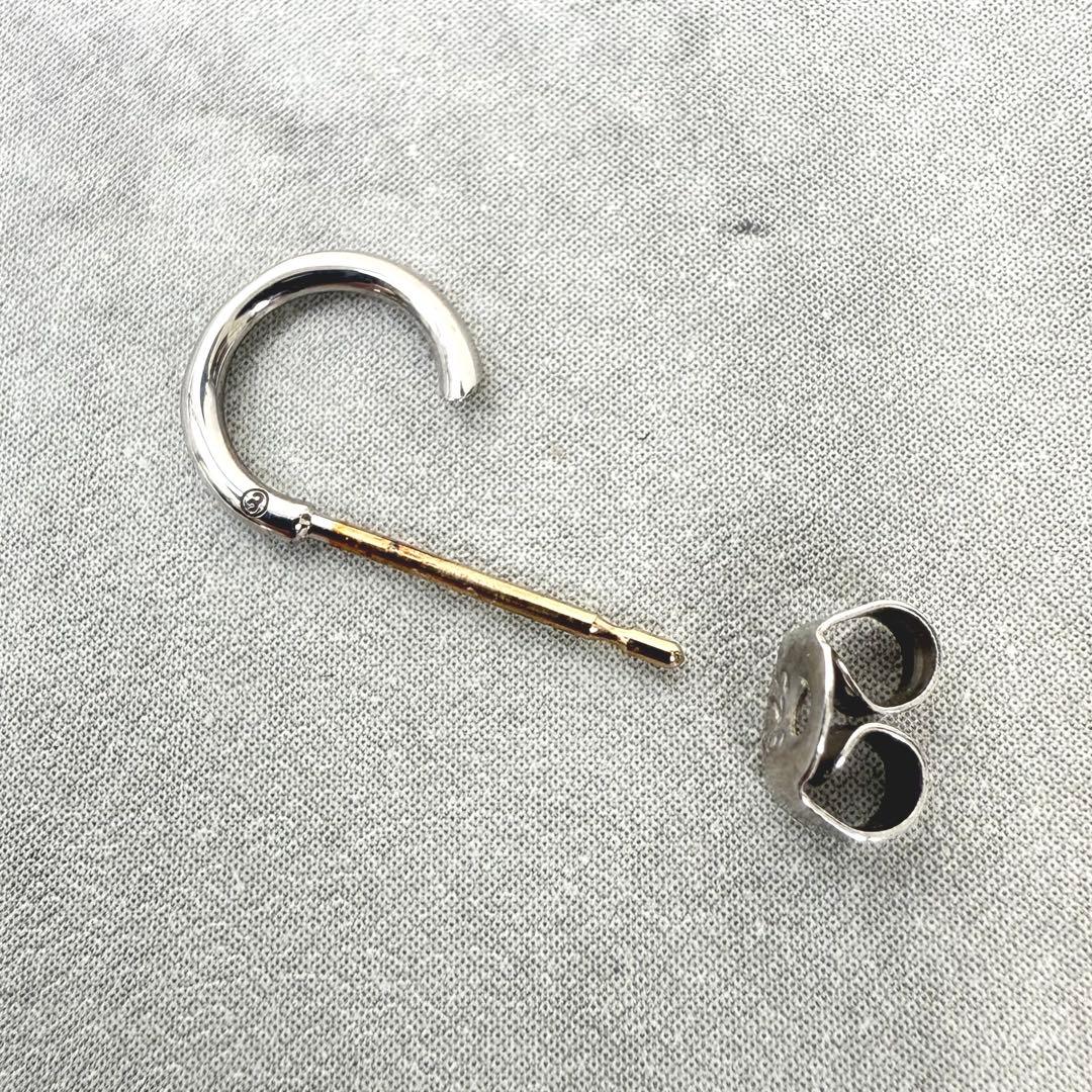 CAREERING PLACEBO ピアス 片耳 シルバー×ポスト18k