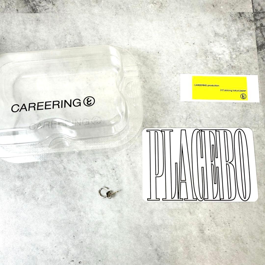 CAREERING PLACEBO ピアス 片耳 シルバー×ポスト18k