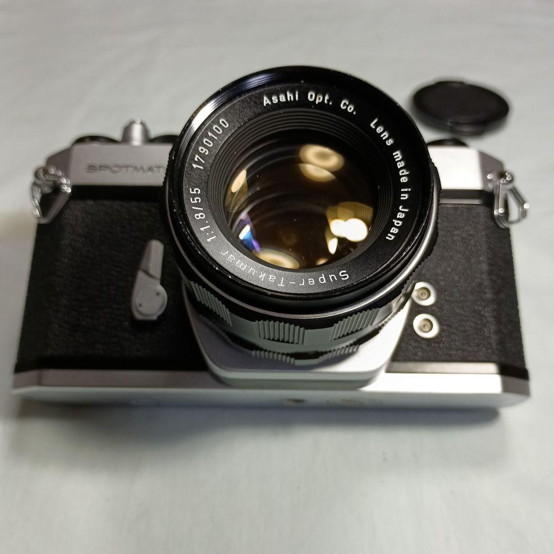整備済 PENTAX SP +スーパータクマー 55mm f1.8 完動美品