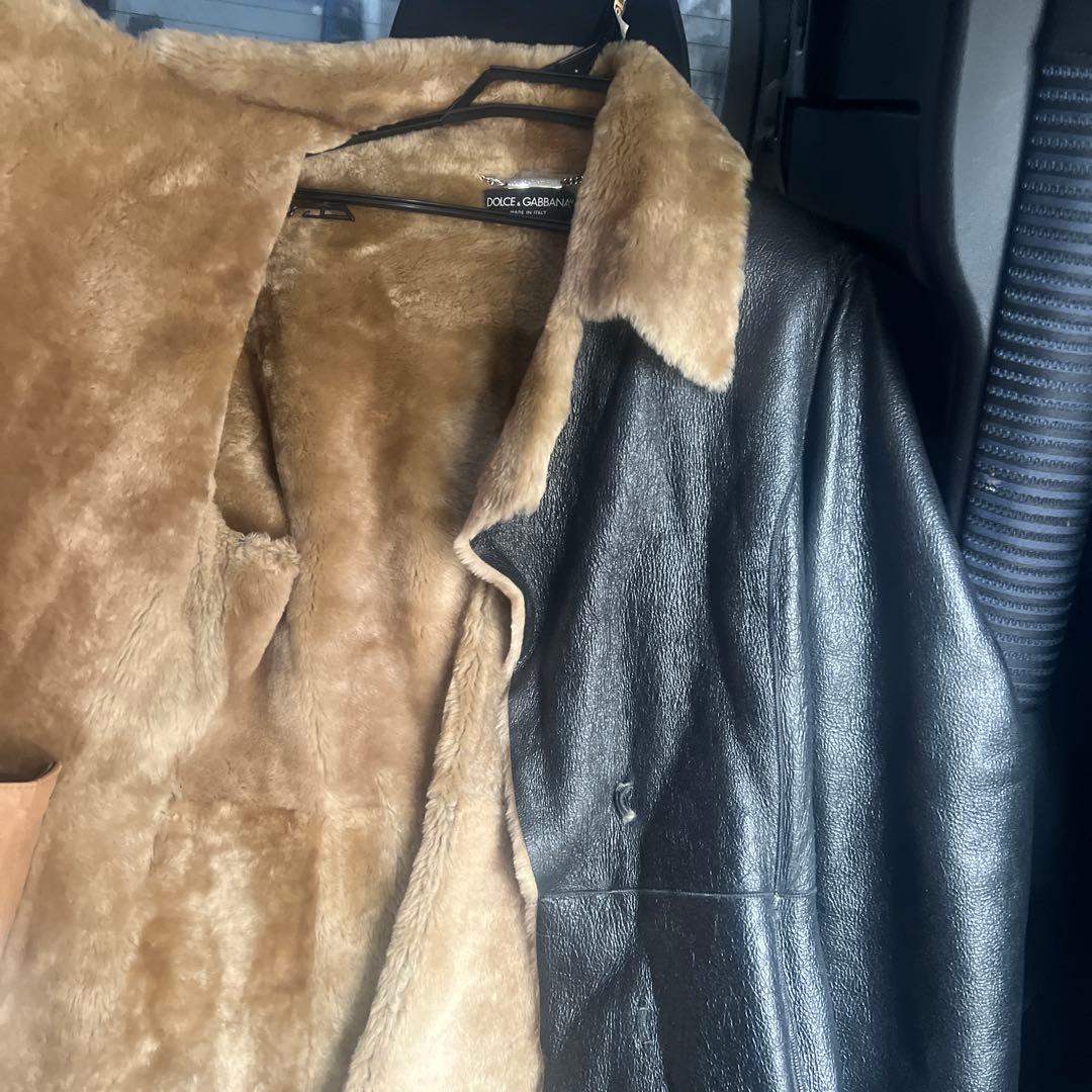 K*E様 DOLCE & GABBANA レザーコート　定価698.000