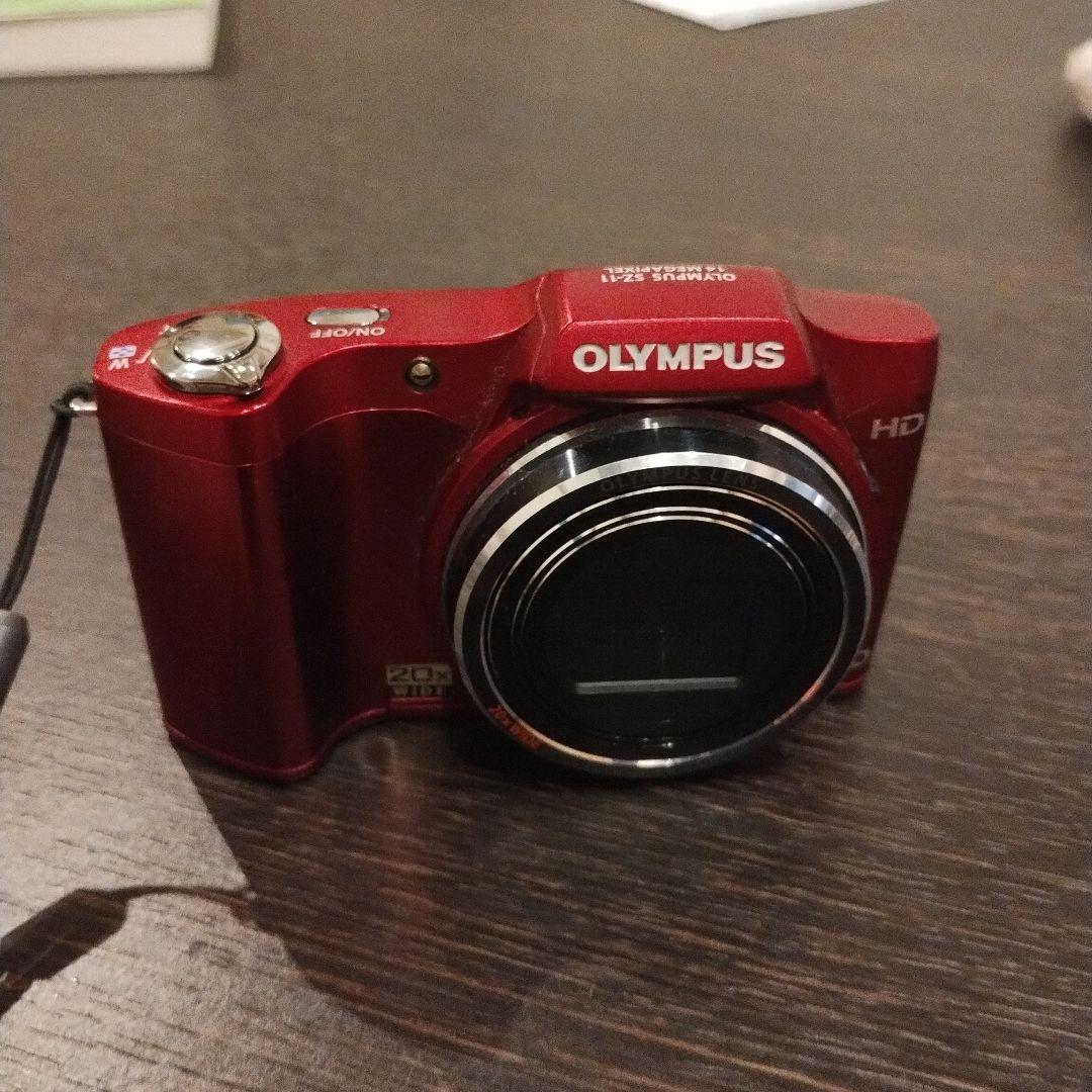 OLYMPUS sz-11 中古　コンパクトデジタルカメラ レッド
