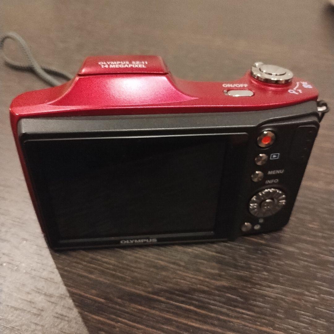 OLYMPUS sz-11 中古　コンパクトデジタルカメラ レッド