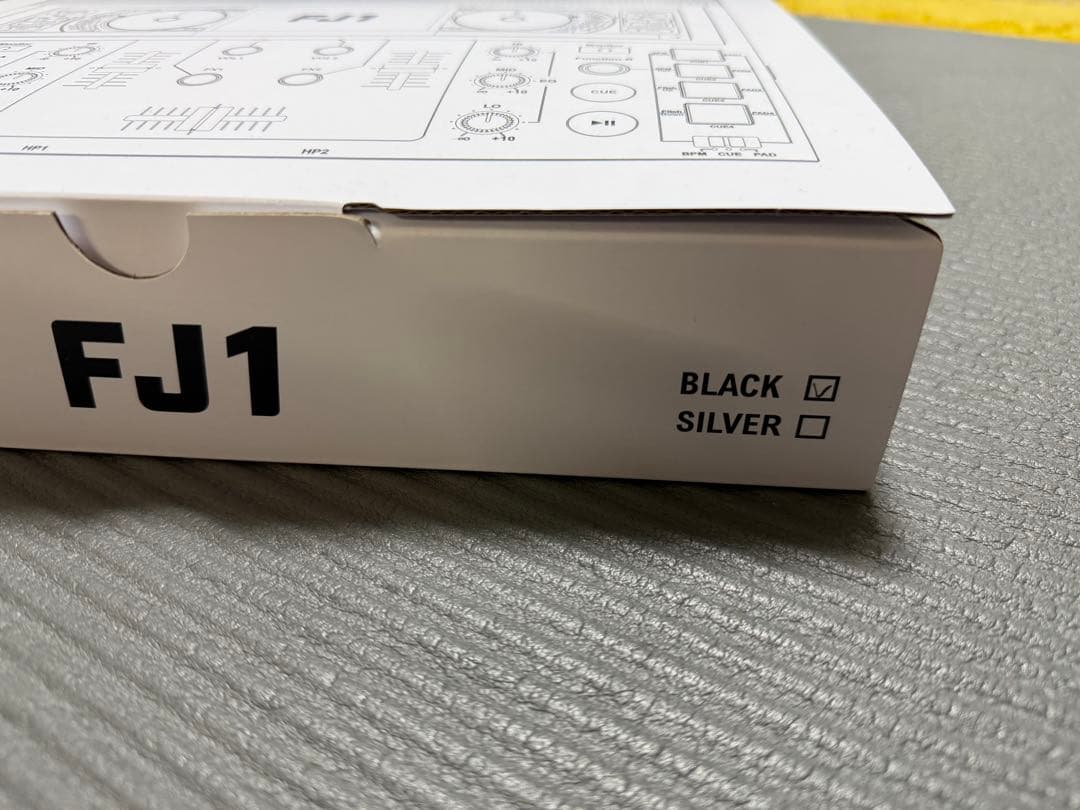 【新品未開封】FJ1 DJコントローラー A4サイズ ブラック　ミューシグナル
