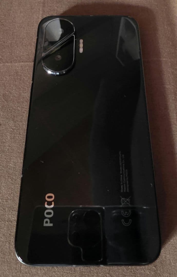 POCO F7 512GB ブラック国内版[美品] ケース、フィルム付属