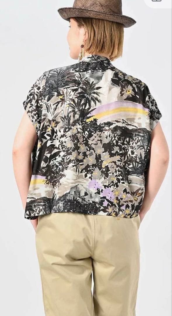 ４５R アイリーアロハプリントのMキャミ