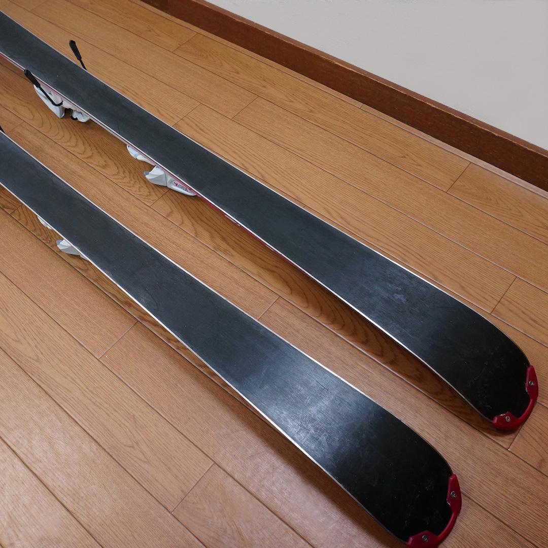 メンテ済 137cm 靴23cm KAZAMA スキーセット (140)