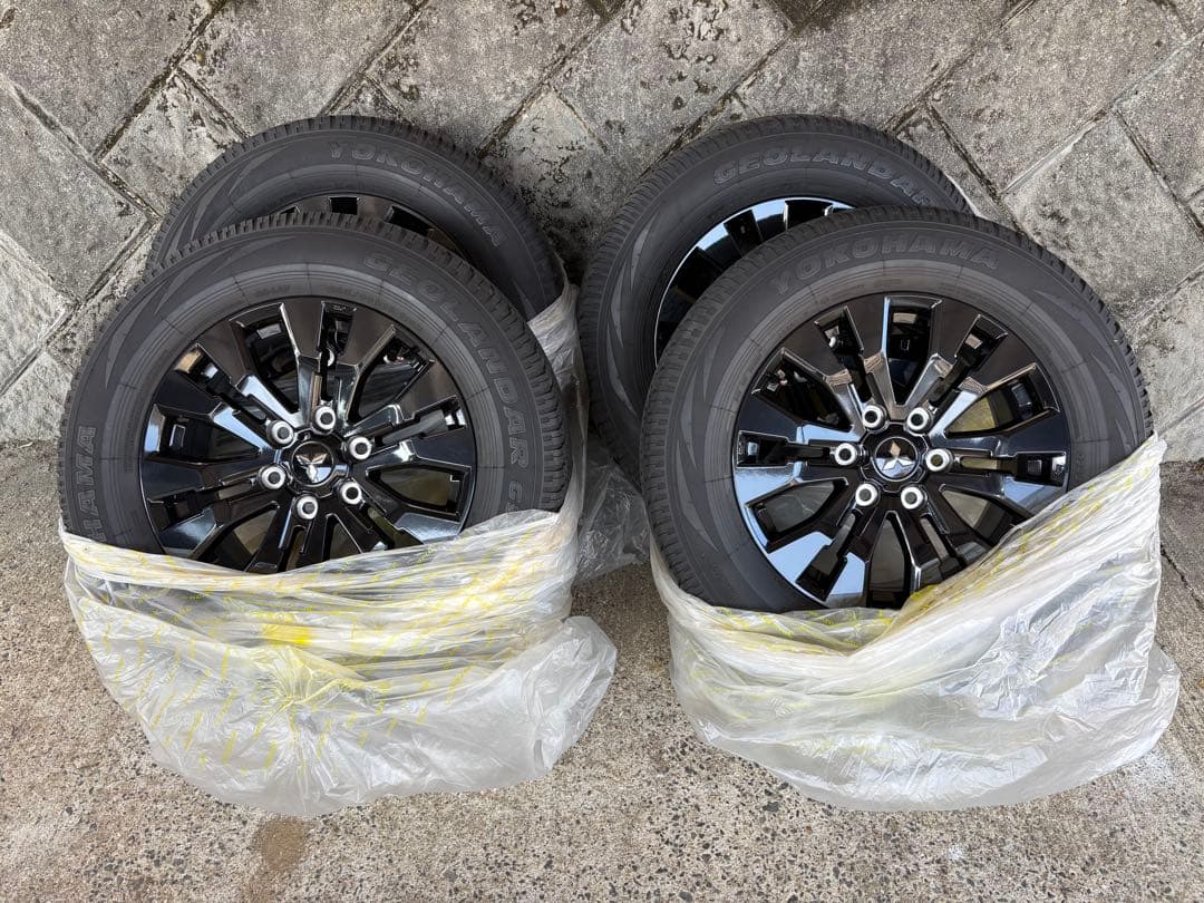 [トライトン]三菱純正アルミ・夏タイヤ4本セット　265/60R18