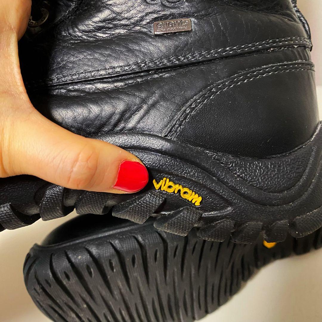 最後10時間15800❤️廃盤美品❤️UGG レザー　ロングブーツ　24cm