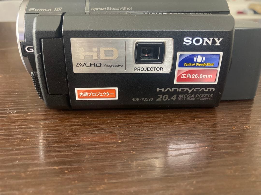 SONY HDR-PJ590ビデオカメラ 20.4 ジャンク品