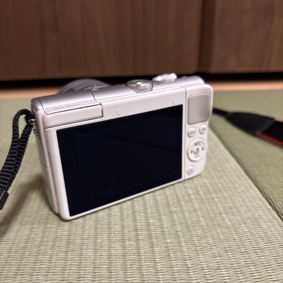 Canon EOS M100☆高画質ミラーレス一眼レフ_Bluetooth搭載