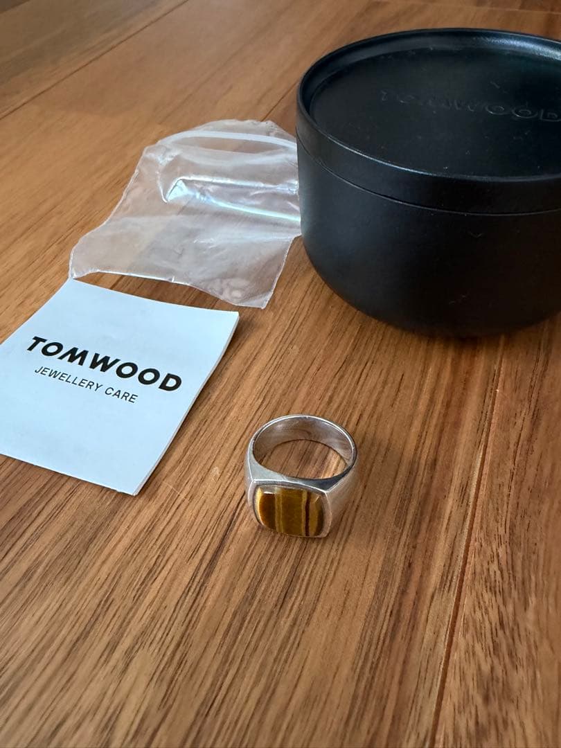 TOMWOOD リング 56 16号 トムウッド リング TIGER EYE