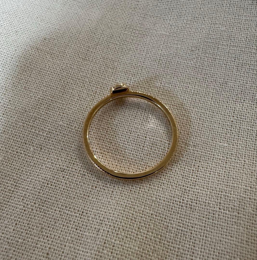 専用ページ‼️ageteアガット K10 13号　ダイヤモンド　リング