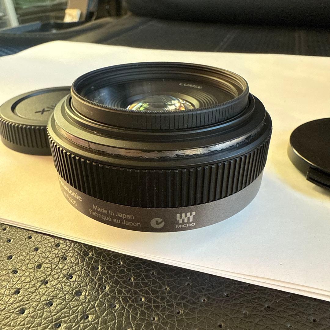 【ジャンク】LUMIX G 20mm/F1.7 ASPH H-H020