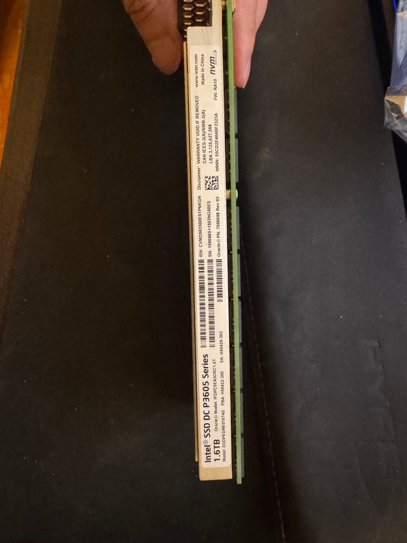 内蔵型SSD Intel P3605 1.6T Enterprise SSD