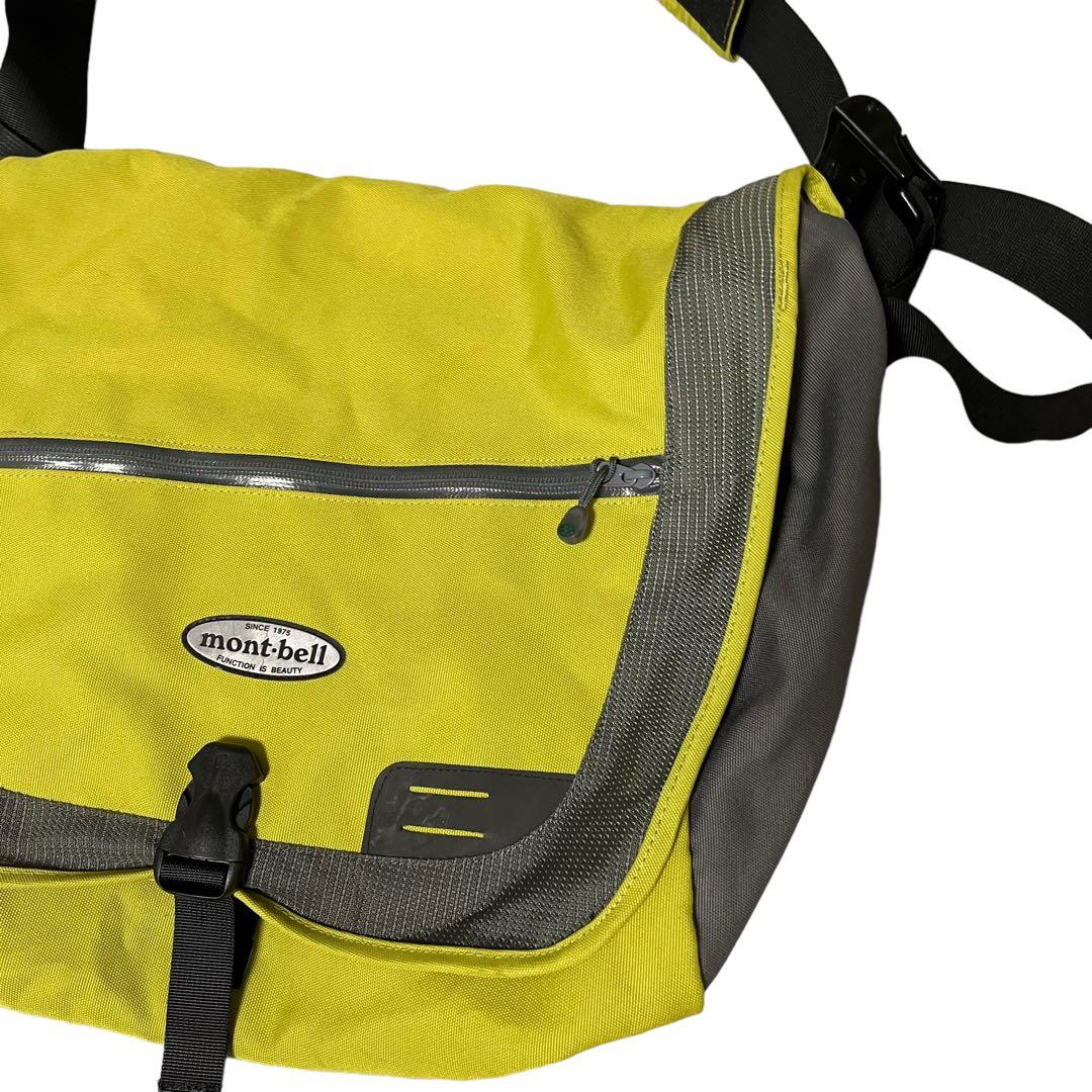 00s mont-bell ナイロンギミックショルダーバッグ　テック系　y2k