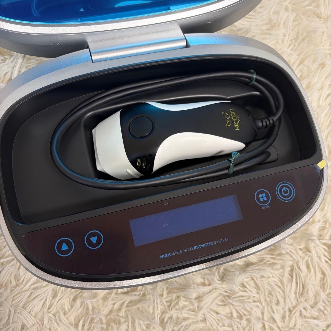 ケノン ver.8.6 フラッシュ式脱毛器 マットブラック スーパープレミアム２