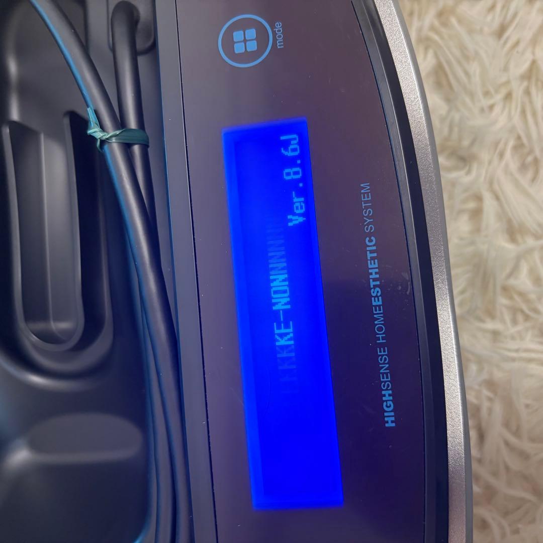 ケノン ver.8.6 フラッシュ式脱毛器 マットブラック スーパープレミアム２