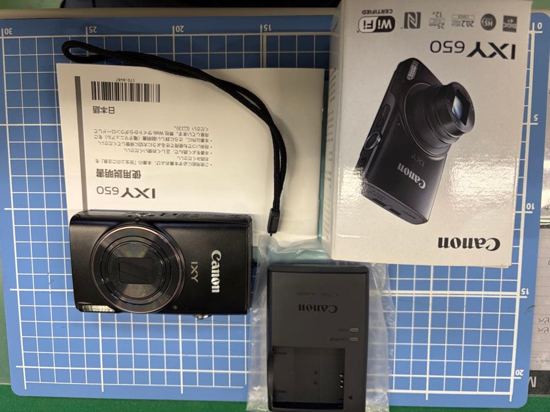 Canon IXY 650 デジタルカメラ ブラック