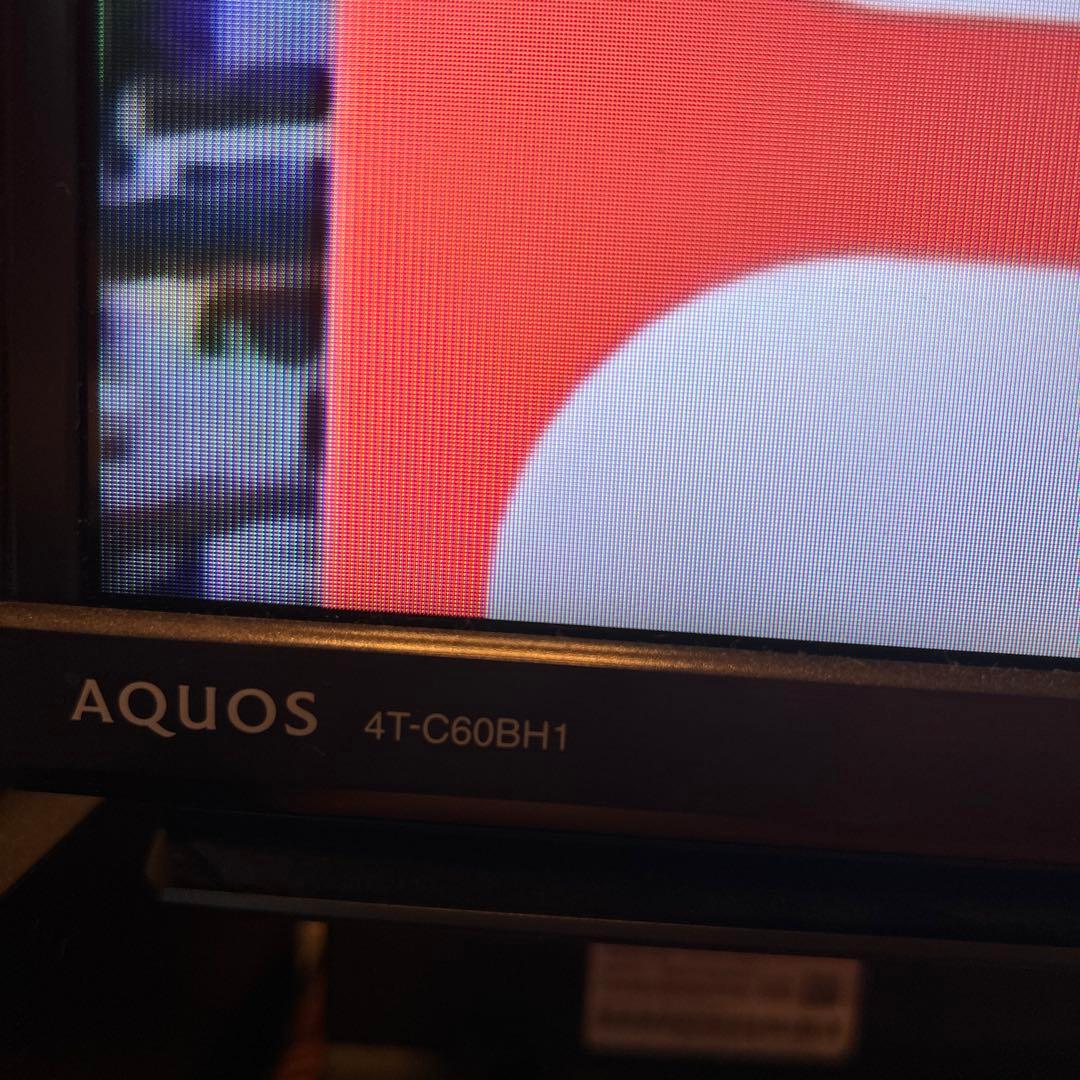にっしー⭐︎（訳あり）SHARP AQUOS 液晶カラーテレビ 60インチ