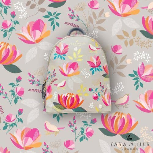 SARA MILLER LONDON ミニ バックパック ピオニー　PEONY