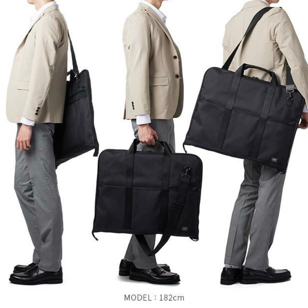 現行【新品未使用】PORTER STAGE 2way ガーメントケース グレー
