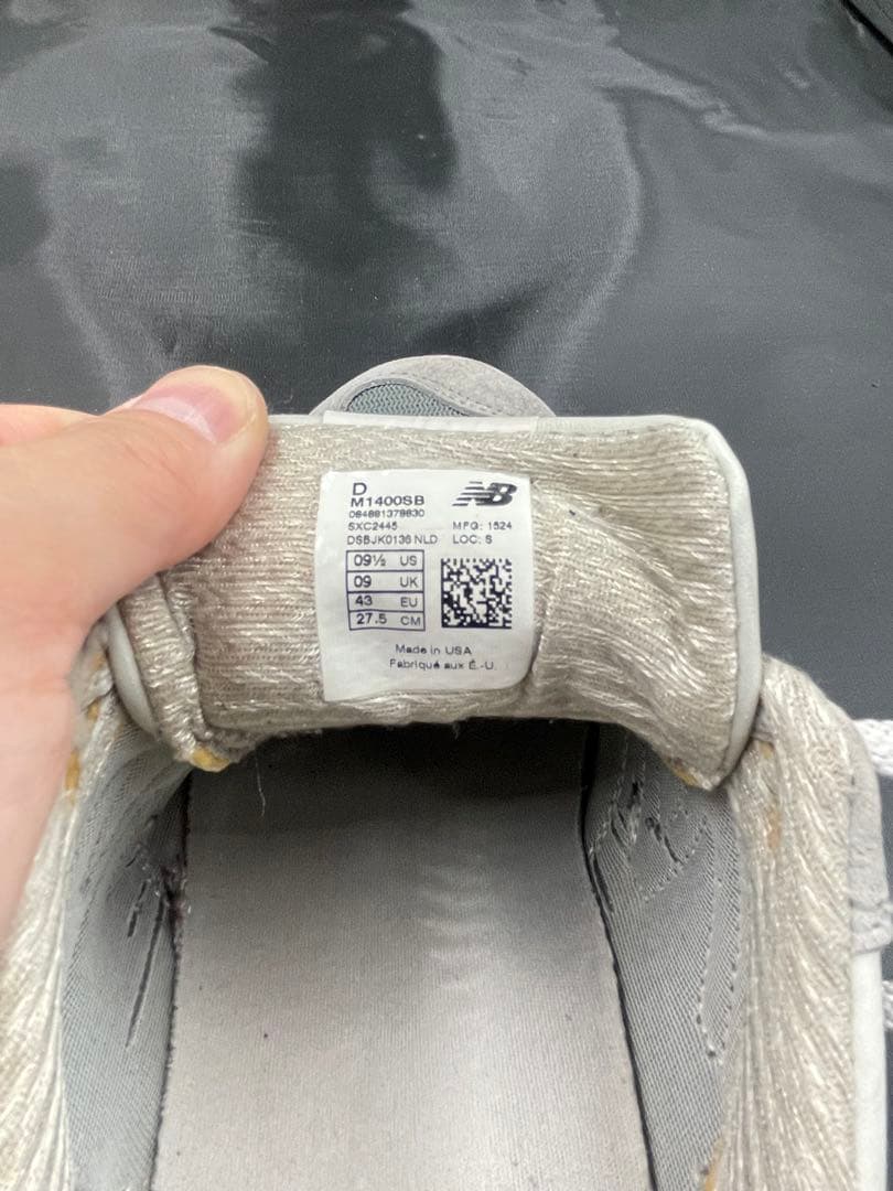 ニューバランス　M1400　27.5センチ