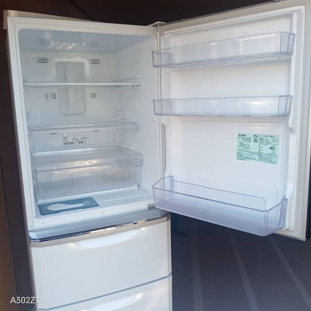 C07D0 送料設置無料　三菱　人気モデル　自動製氷機能付き大型冷蔵庫　335L